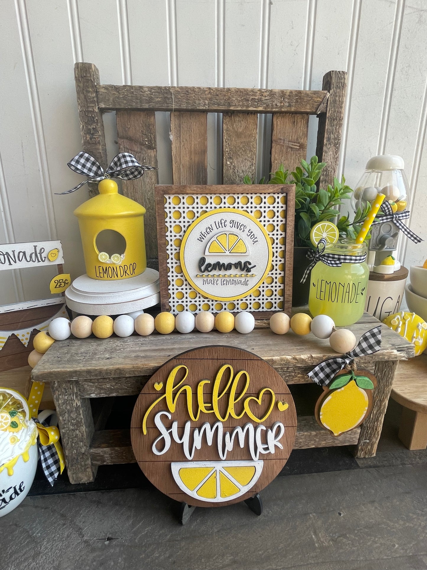 Bumble Bee Tiered Tray Sign Bundle – Simply Adorable Creations